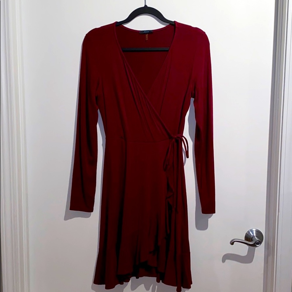 Soprano faux wrap dress